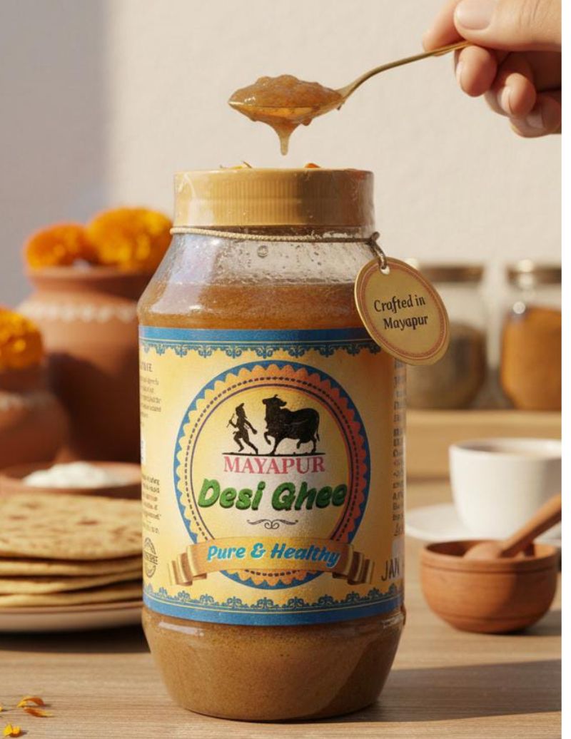 Mayapur Desi Ghee – 500 ml | Pure Traditional Cow Ghee | Bulk Supply