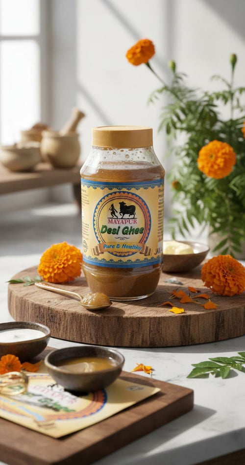 Mayapur Desi Ghee – 500 ml | Pure Traditional Cow Ghee | Bulk Supply